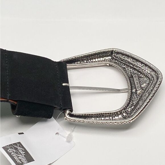ETRO suede waist belt size L